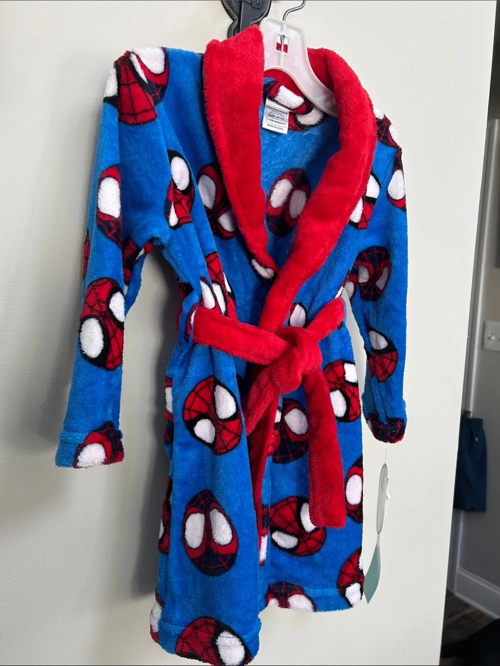 NWT Spider-Man Bathrobe 2T/3T
